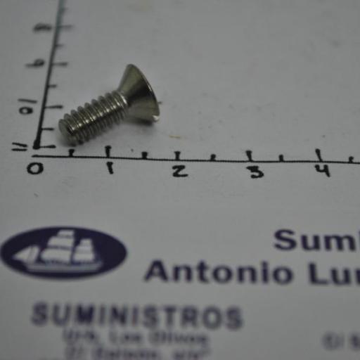 Tornillo Din-963 acero inoxidable A4 (rosca UNC) [5]