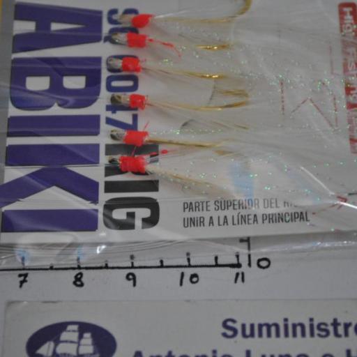 Bajo de mar (sabiki) SQ-6047 de 6 anzuelos del nº2 Kali [5]