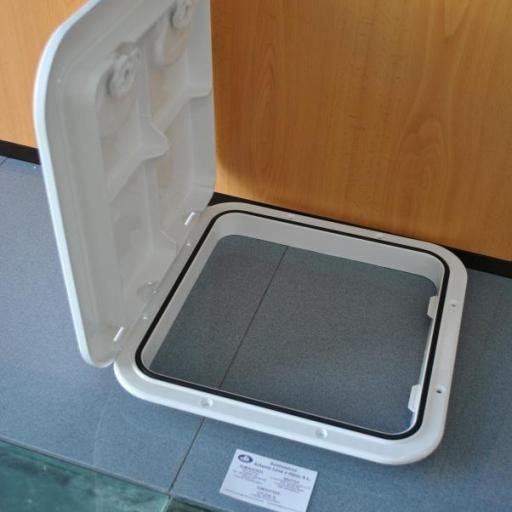 Registro (tambucho) blanco Krome de 370 x 375 mm Nuova Rade [3]