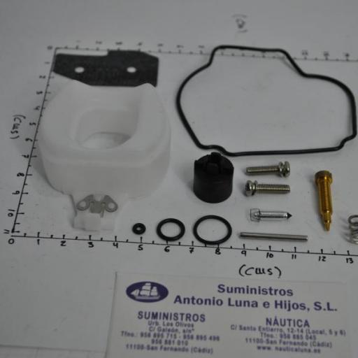 Kit de reparación del carburador (equivalente 8236354 Mercury) RecMar