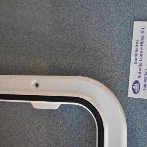 Registro (tambucho) blanco Krome de 370 x 375 mm Nuova Rade [5]