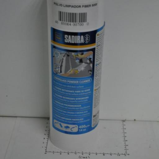 Polvo limpiador fiberglass Sadira 400 gr.