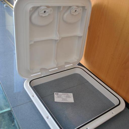 Registro (tambucho) blanco Krome de 370 x 375 mm Nuova Rade [6]
