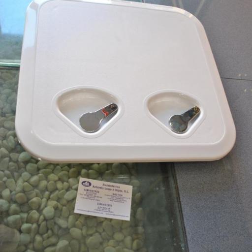 Registro (tambucho) blanco Krome de 370 x 375 mm Nuova Rade [7]