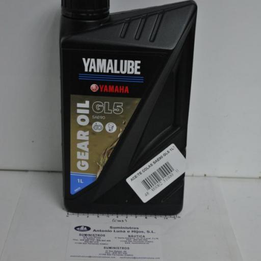 Aceite de colas Yamalube GL5 SAE90 1 litro original Yamaha