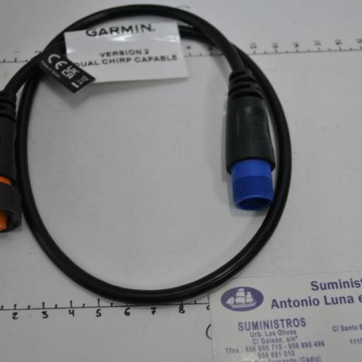 Cable adaptador (para transductor) de 8 pines (macho) a 12 pines (hembra) Garmin [6]