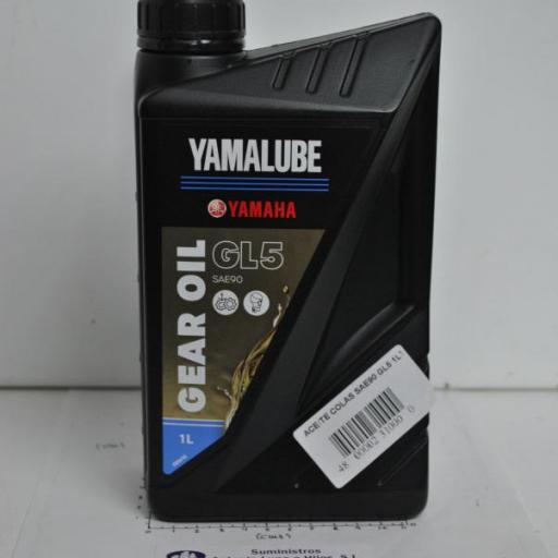 Aceite de colas Yamalube GL5 SAE90 1 litro original Yamaha [7]