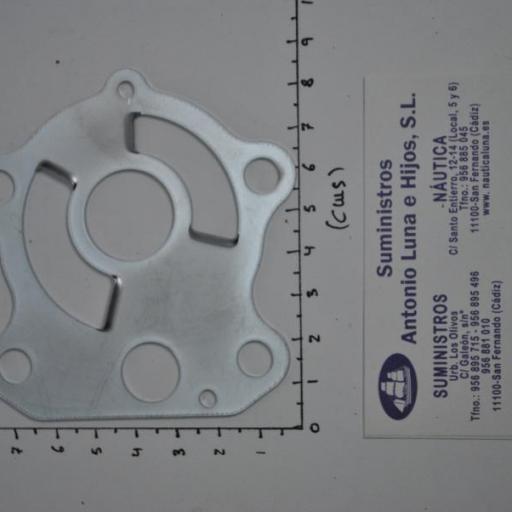 Junta metálica (tapa) de la bomba de agua (equivalente 688-44323-00 Yamaha) RecMar [2]