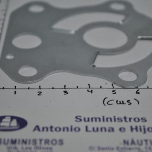 Junta metálica (tapa) de la bomba de agua (equivalente 688-44323-00 Yamaha) RecMar [5]
