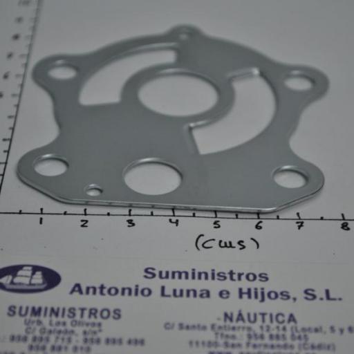 Junta metálica (tapa) de la bomba de agua (equivalente 688-44323-00 Yamaha) RecMar [6]