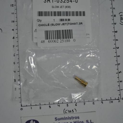 Chiclé (inyector de ralentí) 3R1-03254-0 original Tohatsu [6]