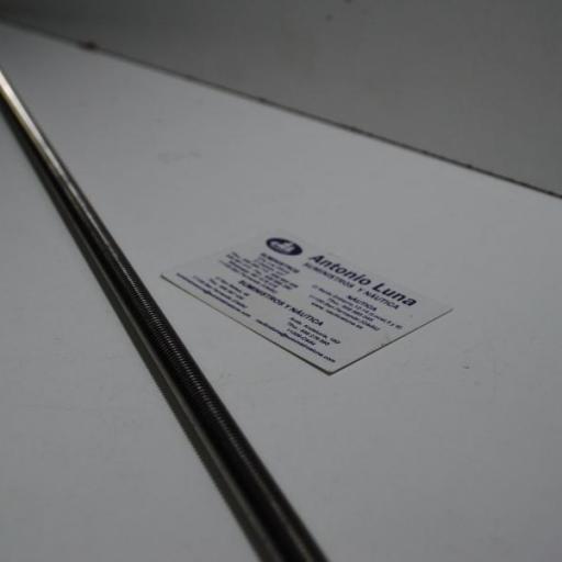 Varilla roscada (Din-975) de acero inoxidable A4 (AISI-316) de rosca métrica