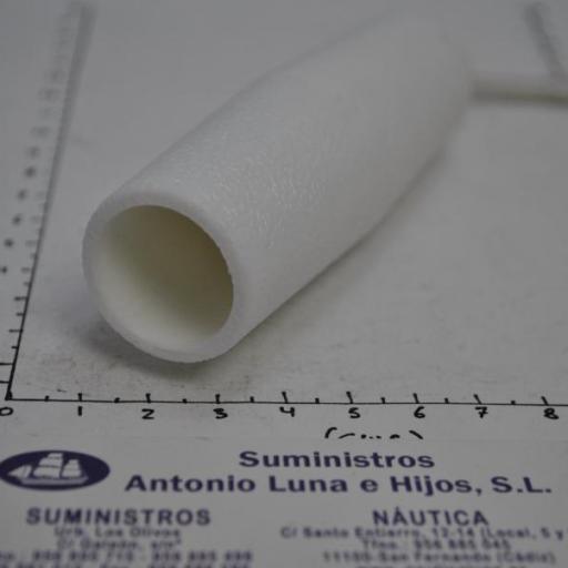 Unión de tubos de nylon blanco de 22 mm Osculati [4]