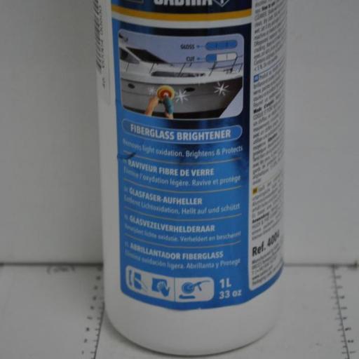 Abrillantador Fiberglass 1 litro Sadira [4]
