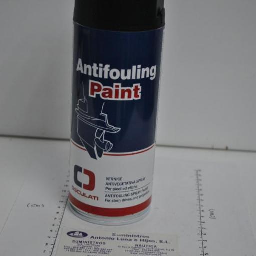 Patente (antifouling) negro en spray 400 ml Osculati [1]
