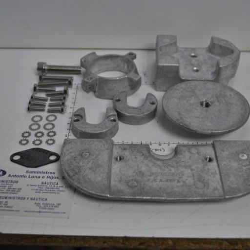 Kit de ánodos de aluminio (equivalente 888756A1 Mercruiser) Martyr Anodes [6]