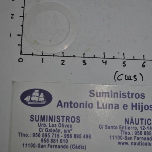 Aro de plástico de la bomba de agua (equivalente 8M0005777 Mercury) RecMar [1]