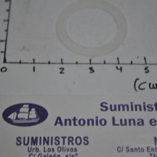Aro de plástico de la bomba de agua (equivalente 8M0005777 Mercury) RecMar [5]