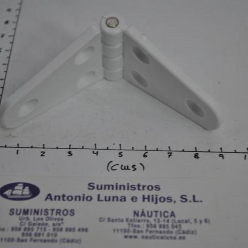 Bisagra de nylon ovalada (tipo E) Nuova Rade. [6]