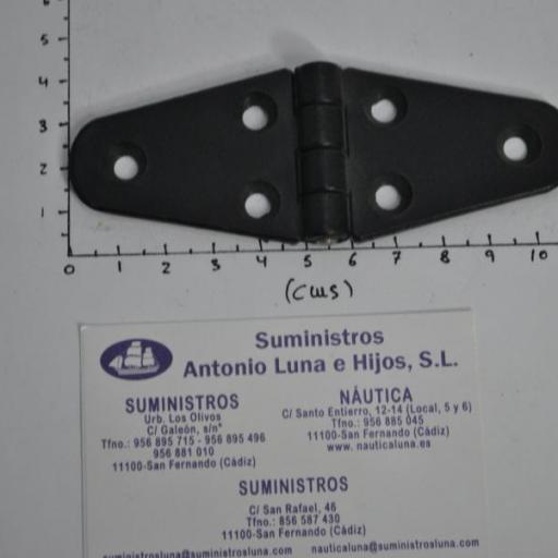 Bisagra de nylon ovalada (tipo E) Nuova Rade. [1]