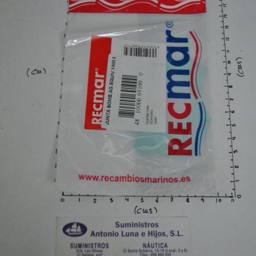 Junta de la bomba de agua (equivalente 682-44315-00 Yamaha) RecMar [7]