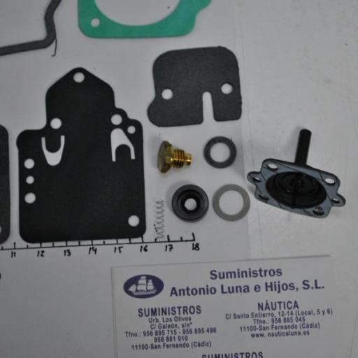 Kit de juntas del carburador (equivalente 1395-97611 Mercury) Sierra [7]
