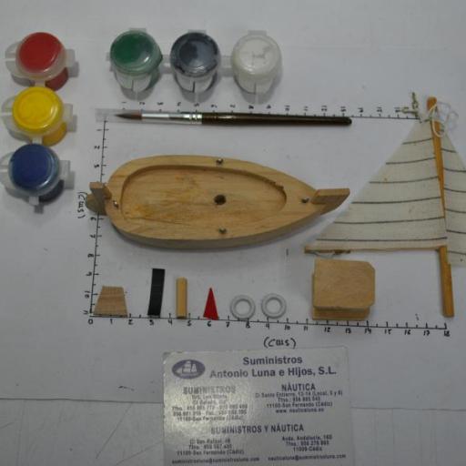 Barquito para montar y pintar Artesfer [3]