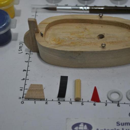Barquito para montar y pintar Artesfer [5]