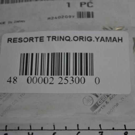 Resorte de transmisión de trinquete 6J8-15705-00 original Yamaha [7]