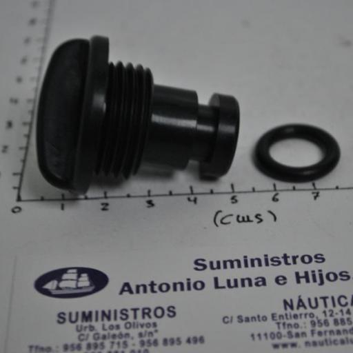Tapón de agua para endulzar el motor 17913-99E12 original Suzuki con su junta tórica. 