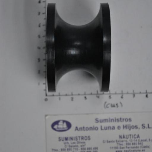 Roldana de 12 mm de eje de caucho para puntera de proa Osculati [3]