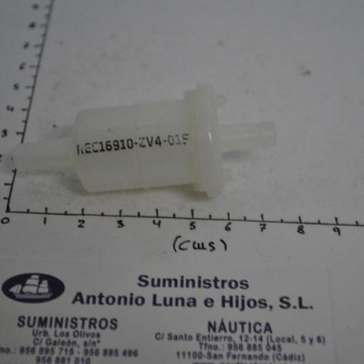 Filtro de combustible (equivalente 16910-ZV4-015 Honda) RecMar [2]
