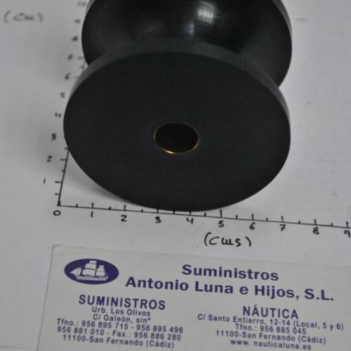 Roldana de 12 mm de eje de caucho para puntera de proa Osculati [5]