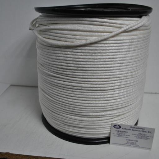 Driza de dyneema 100% blanca de 5 mm [1]