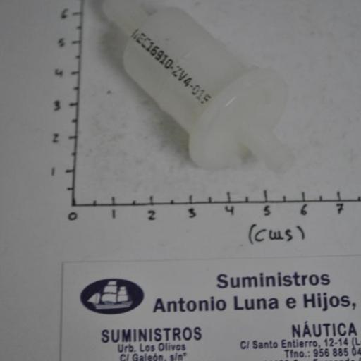 Filtro de combustible (equivalente 16910-ZV4-015 Honda) RecMar [5]