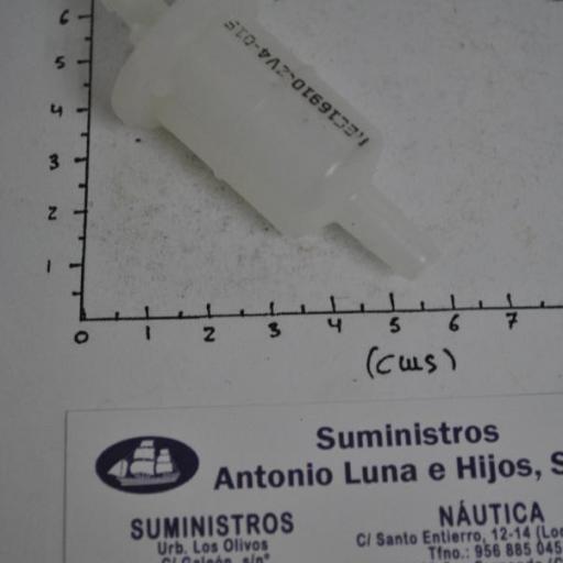 Filtro de combustible (equivalente 16910-ZV4-015 Honda) RecMar