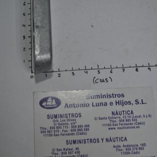 Ánodo de zinc (equivalente 68T-45251-00 Yamaha) RecMar [3]