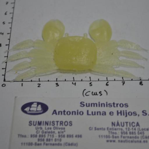 Cangrejo de goma luminoso Lineaeffe [4]
