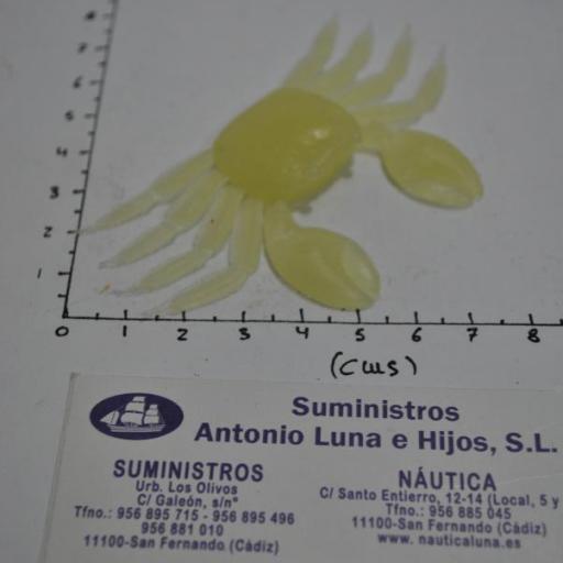 Cangrejo de goma luminoso Lineaeffe [6]