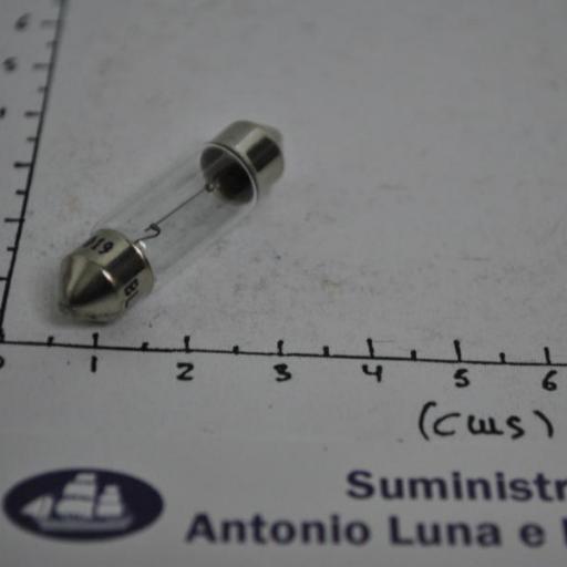 Bombilla (lámpara) de 12V y 10W de 10 x 31 mm [1]
