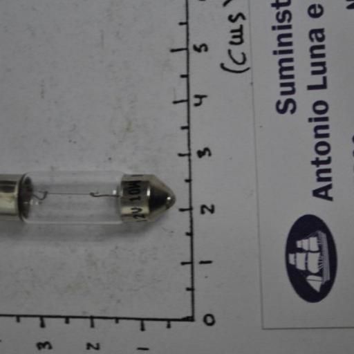 Bombilla (lámpara) de 12V y 10W de 10 x 31 mm [2]