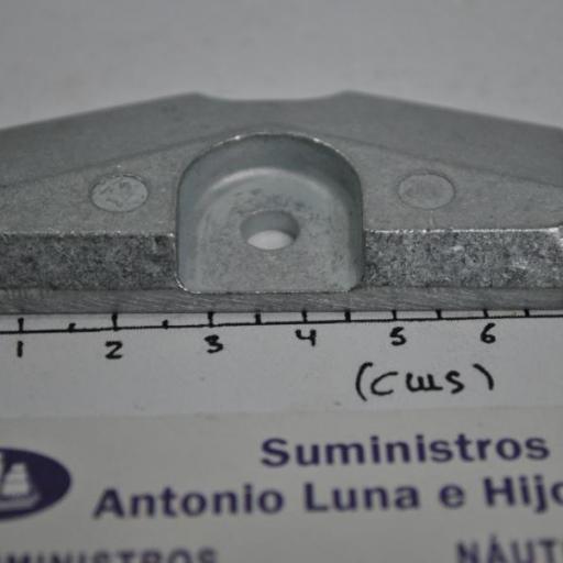 Ánodo de zinc (equivalente 6L5-45251-03 Yamaha) RecMar [2]