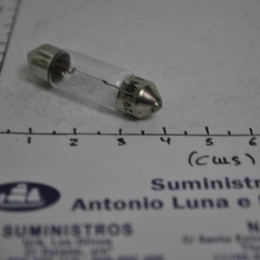 Bombilla (lámpara) de 12V y 10W de 10 x 31 mm [4]