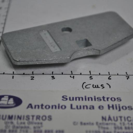 Ánodo de zinc (equivalente 6L5-45251-03 Yamaha) RecMar [5]