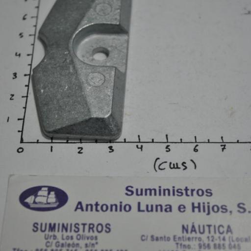 Ánodo de zinc (equivalente 6L5-45251-03 Yamaha) RecMar [7]