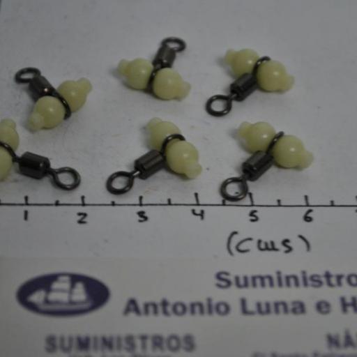Torniquete (sobre de 6 ud) flúor roto-swivel Kali Kunnan [1]