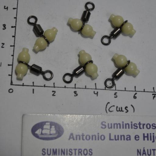 Torniquete (sobre de 6 ud) flúor roto-swivel Kali Kunnan [3]