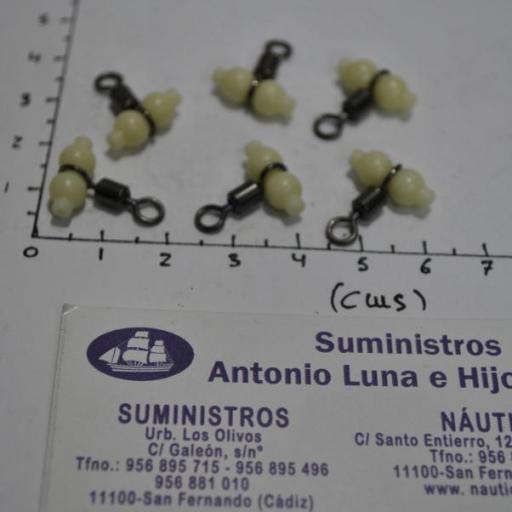 Torniquete (sobre de 6 ud) flúor roto-swivel Kali Kunnan