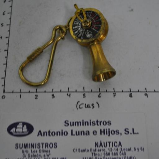 Llavero de bronce telégrafo [7]