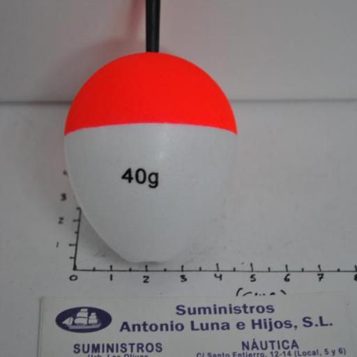 Flotador de corcho Bolaporex de 40 gr Kali